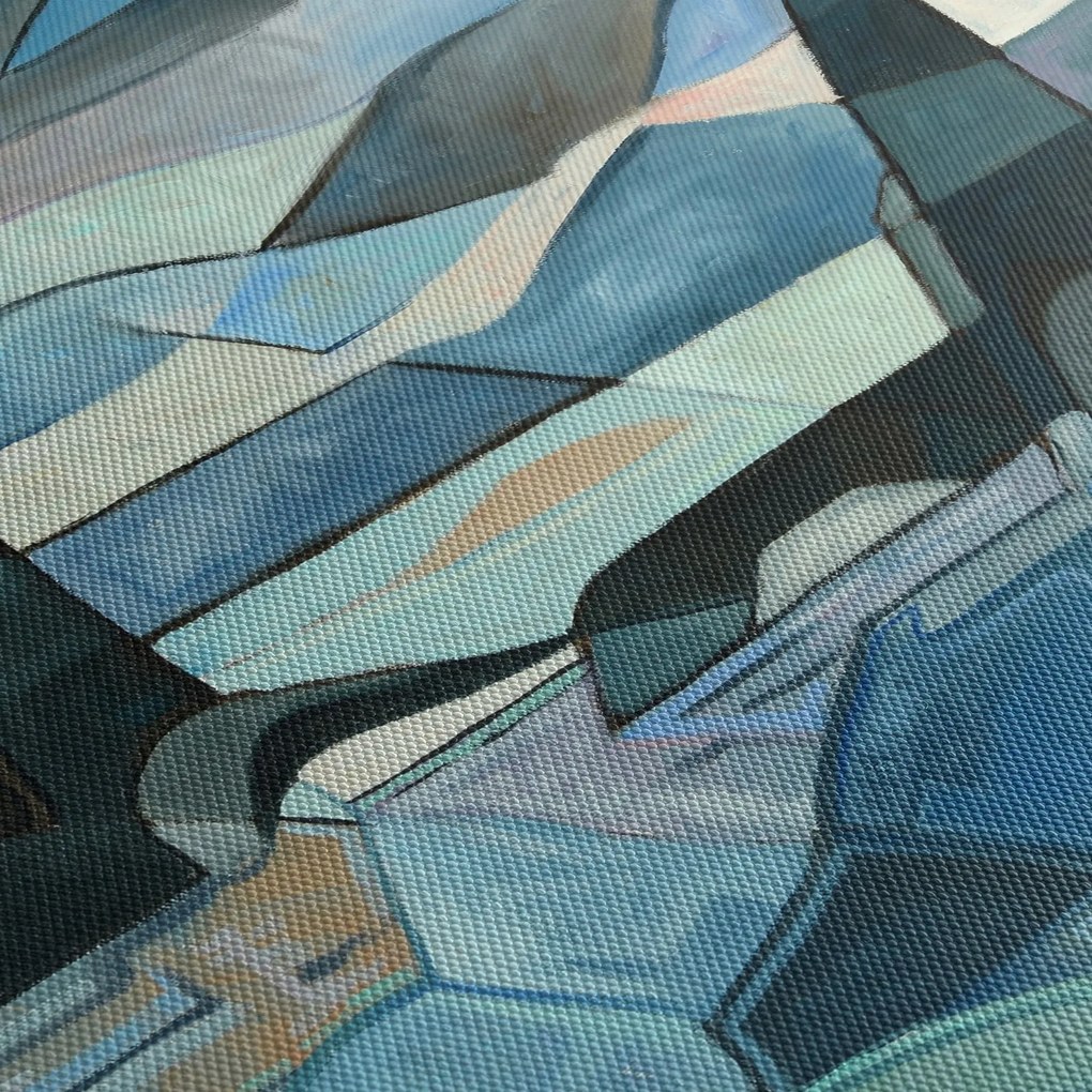 Tablou - Balene (cu ceas) (90x30 cm)