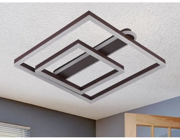 Plafonieră LED dimabilă 95W/230V 3000-6500K + telecomandă