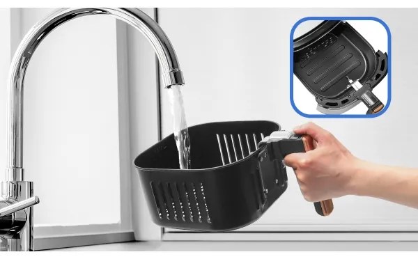 Friteuză cu aer cald Aigostar 7l 1900W/230V