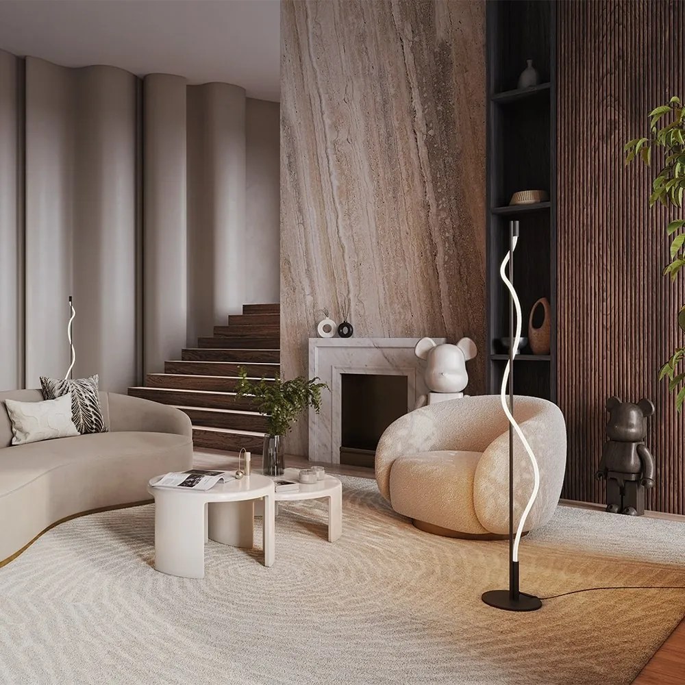 Lampadar, Lampa de podea LED design modern Tau