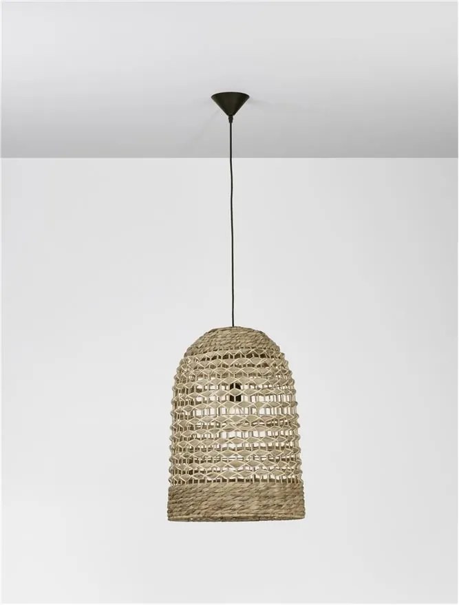 Lustra / Pendul modern design natural GRIFFIN D-42cm