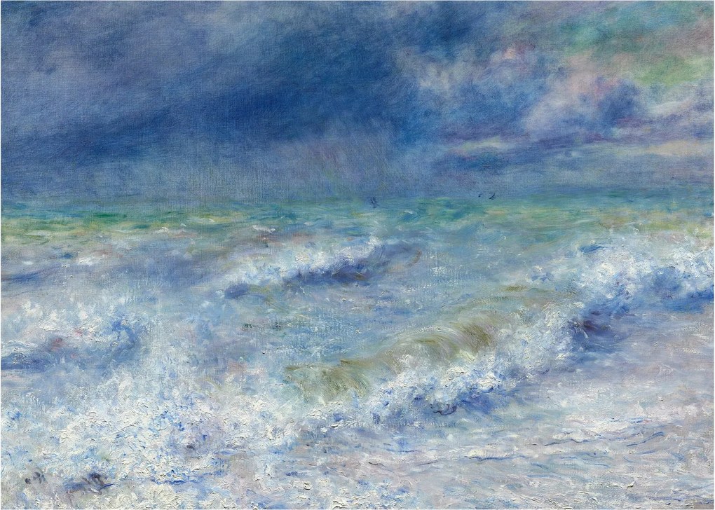 Tablou - Pierre-Auguste Renoir, Seascape, reproducere (70x50 cm)