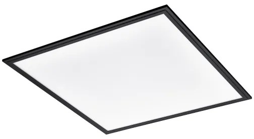 Plafonieră LED Eglo 900819 SALOBRENA LED/33W/230V 60x60 cm negru