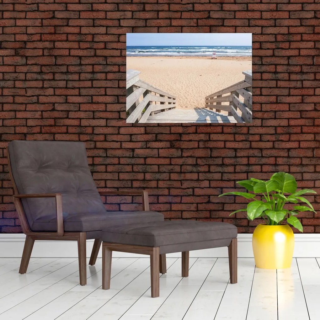 Tablou - Plajă (70x50 cm)