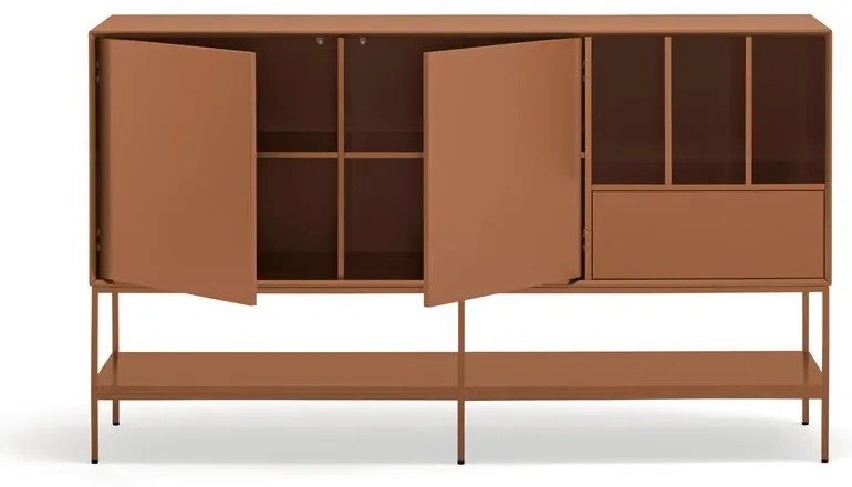 Comodă cărămizie 166x98x45 cm Platt – Teulat