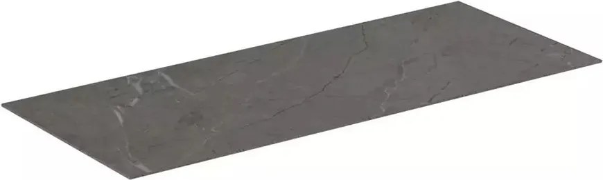 Blat ceramic pentru lavoar Ideal Standard Atelier Conca 120 cm finisaj gri deschis