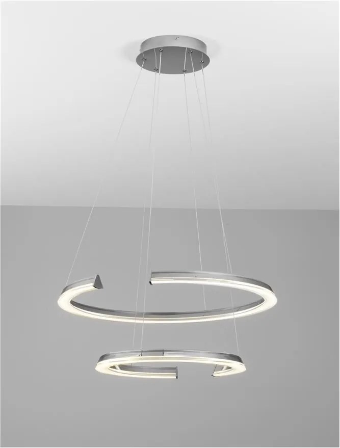 Lustra LED suspendata design circular ELMO