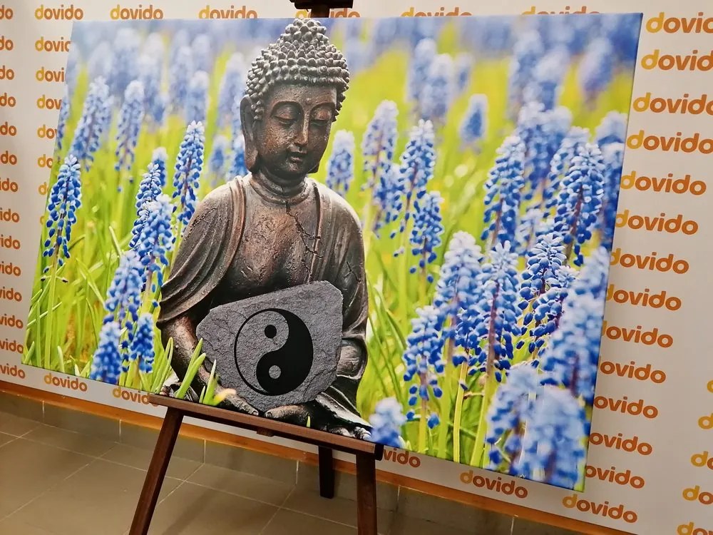 Tablou yin și yang Budha