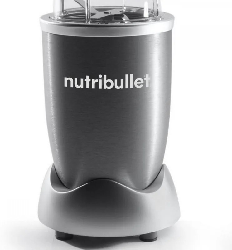 Blender Nutribullet NB505DG, 500W, 20000rpm, 700ml/500ml, 5 lame, Zdrobire gheata, Gri