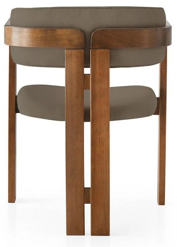 Scaun de sufragerie CO Light Brown and Walnut