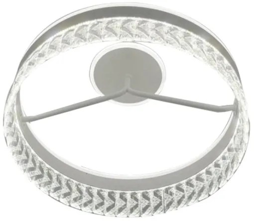 Lustră LED dimabilă aplicată LED/75W/230V 3000-6500K alb + telecomandă