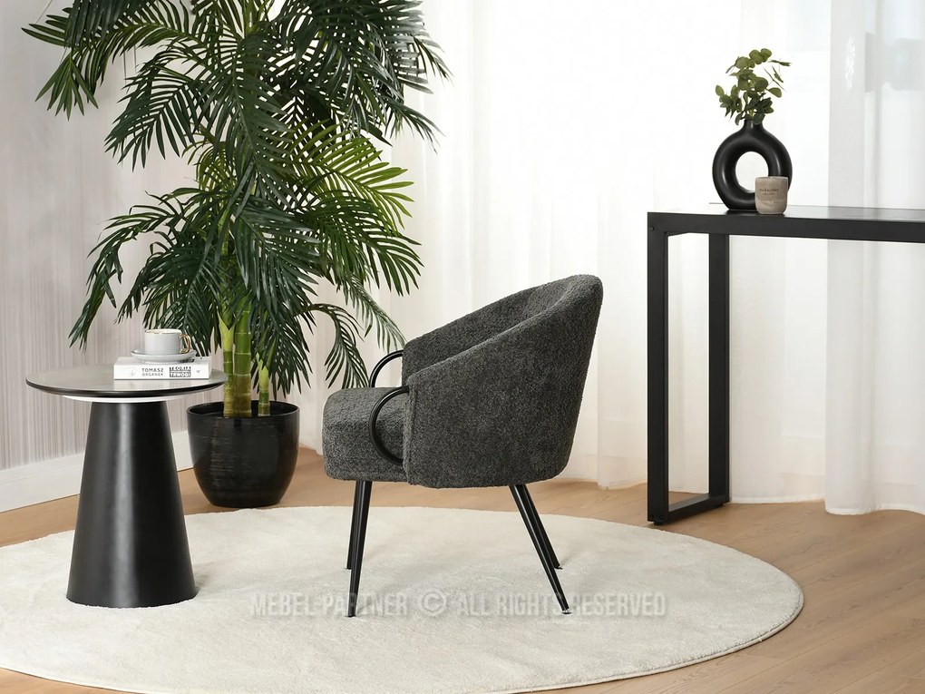 Fotoliu Carma F (grafit + negru). Promo -17%. 1109981