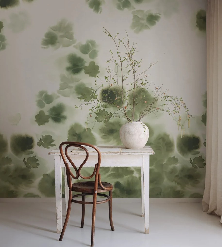 Fototapet, Faded Dreams, Green, Rebel Walls