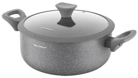 Florina Oală din aluminiu cu capac de MateuszGessler, 24 cm, 4,2 l, diam. 24 cm