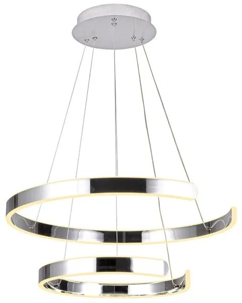 Lustră LED dimabilă pe cablu LED/120W/230V 3000-6500K + telecomandă