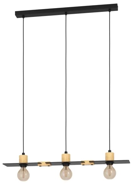 Lustră pe cablu BRAMERTON 3xE27/40W/230V Eglo 43752