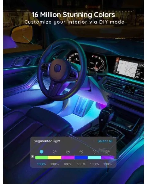 Benzi LED RGBIC auto inteligente Govee