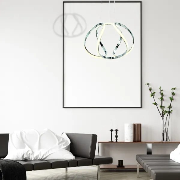 Lustră LED pe cablu GLOBE 1xLED/50W/230V