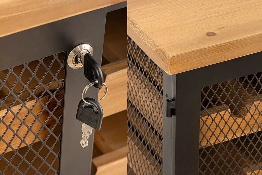 Raft pentru 55 sticle de vin Bodega 130cm