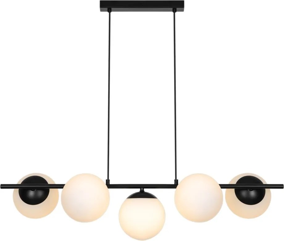 Lustra suspendata design modern Lilly negru5L