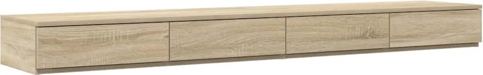 vidaXL Sertare pentru pat cu sertar Stejar Sonoma 200 x 36,5 x 16,5 cm