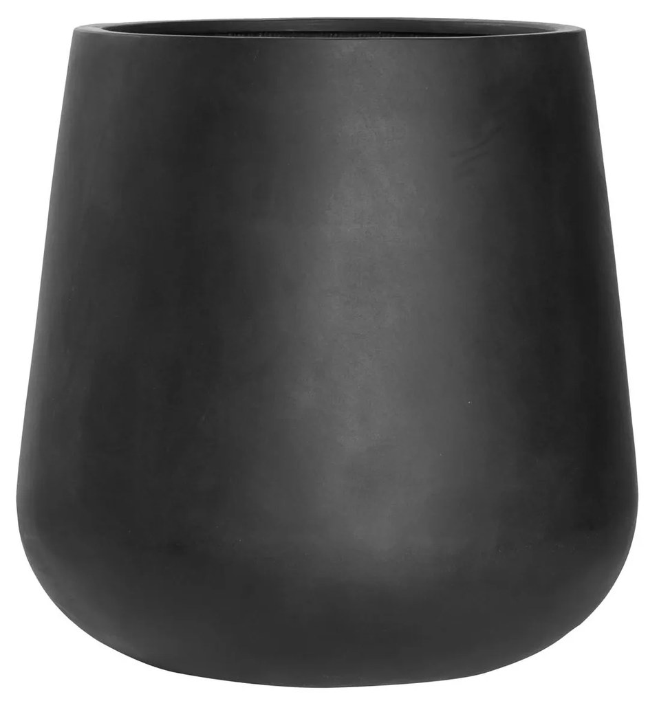 Ghiveci de flori Pax, culoare negru, dimensiuni multiple - PotteryPots mărimea: XL - v. 67 cm, ⌀ 66 cm
