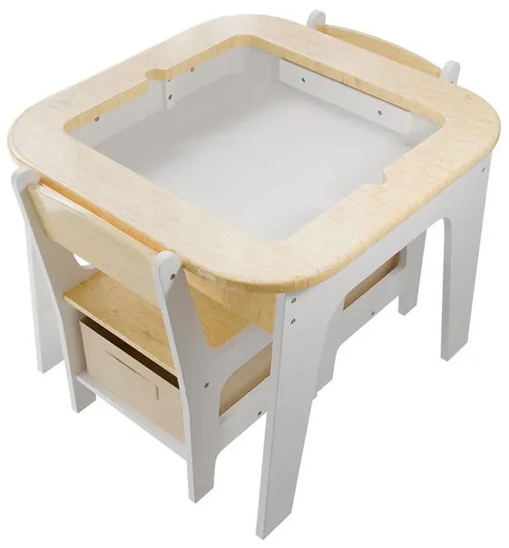 Juskys Set de lemn pentru copii Milou - natural