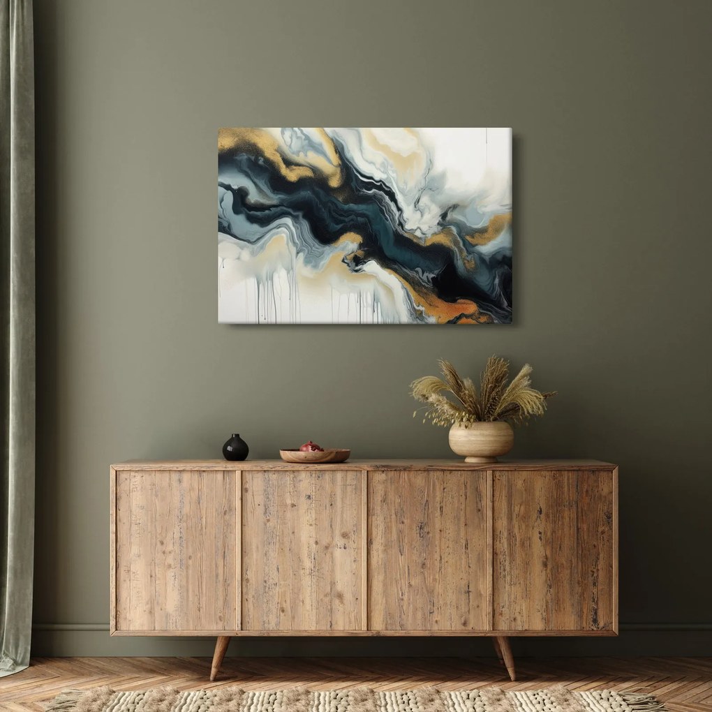 Tablou - Desen marmorat (90x60 cm)