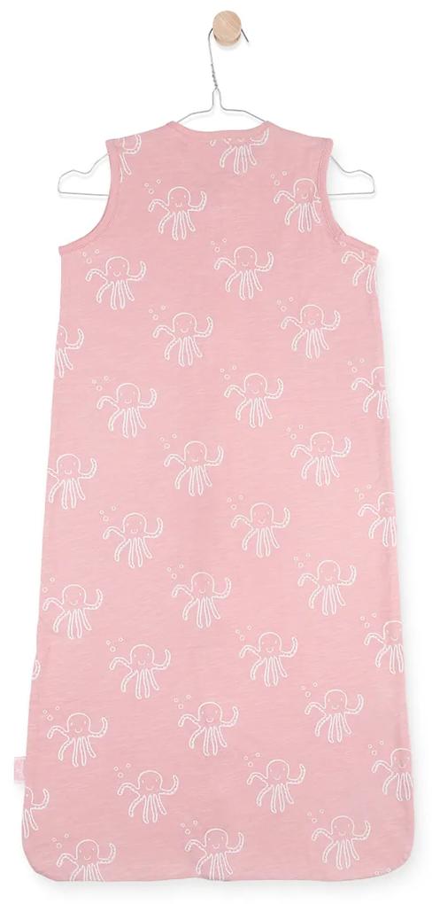 Sac de dormit de vara Jollein Octopus 70cm roz