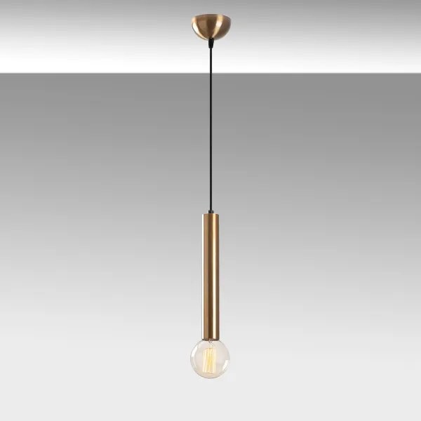 Lustră cu cablu TEMPO 1xE27/40W/230V aurie