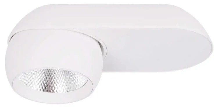 Spot LED Aplicat Directionabil Design Modern, Zeus 10w alb