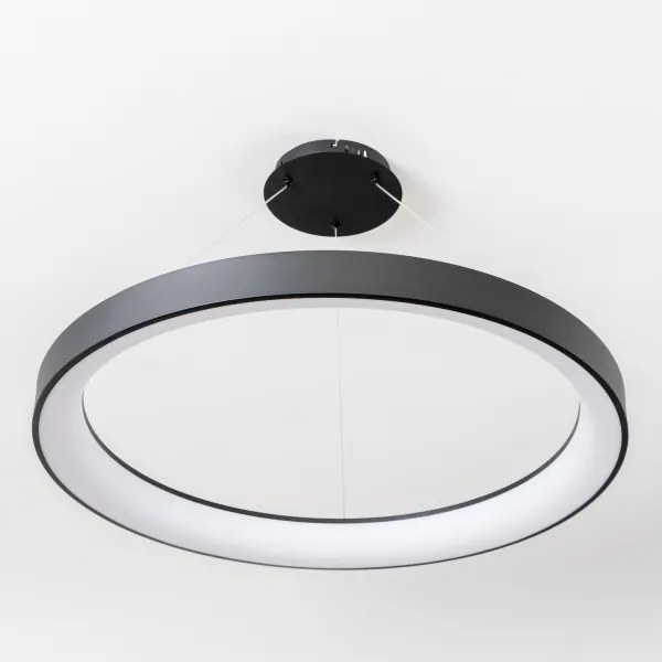 Brilagi - Lustră LED dimabilă FALCON II, 108 W, 230 V, 3000–6500K, Ø 80 cm, neagră + telecomandă