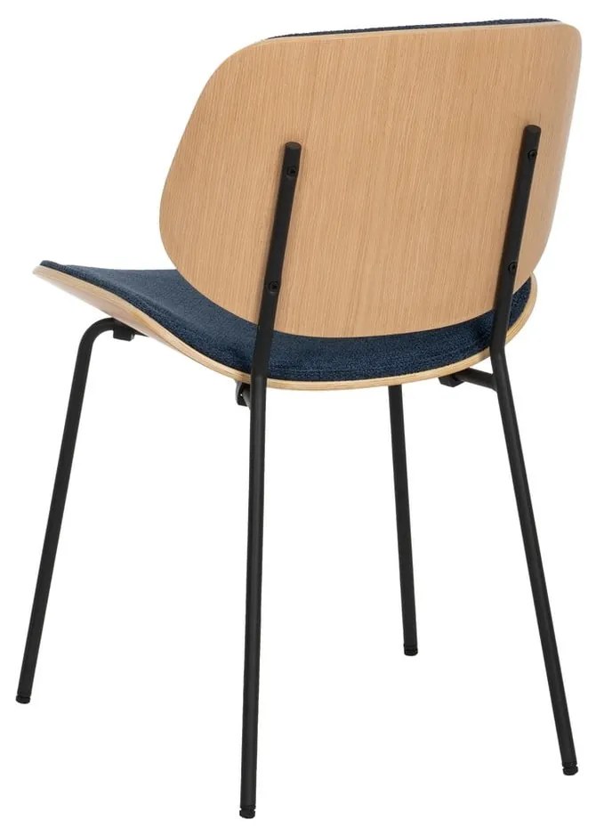 Scaune de dining albastru-închis 2 buc. Elio – Ixia