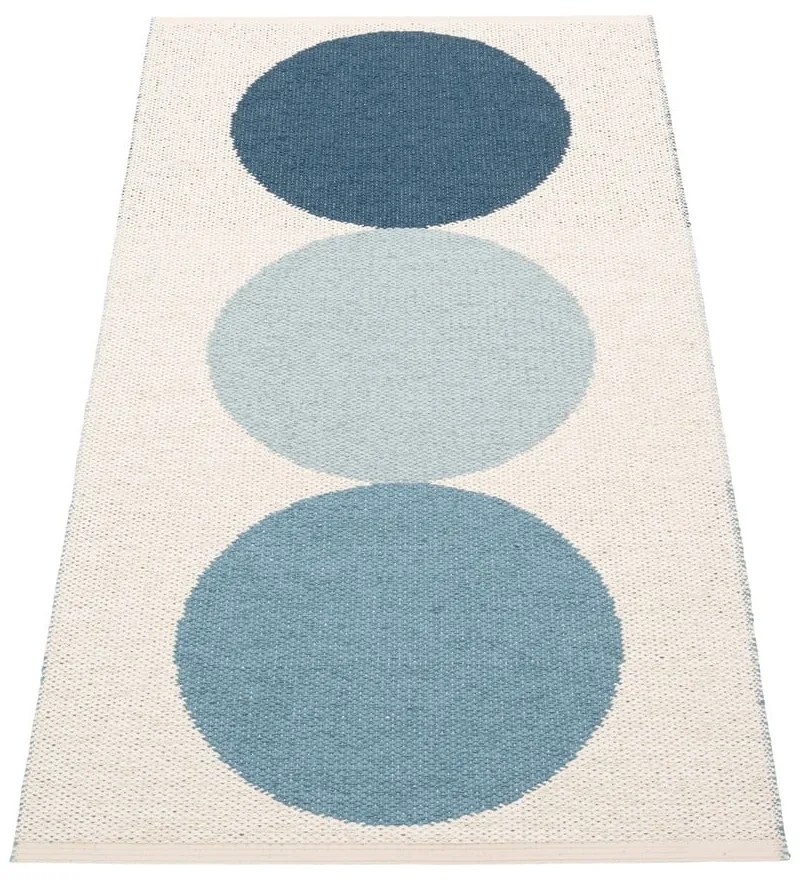 Covor pentru exterior și interior albastru/crem 70x140 cm Otto Sky – Pappelina