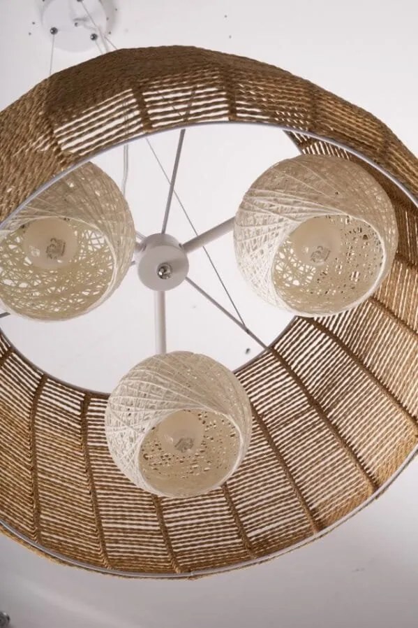 Lustra boho style design natural KOSHI II
