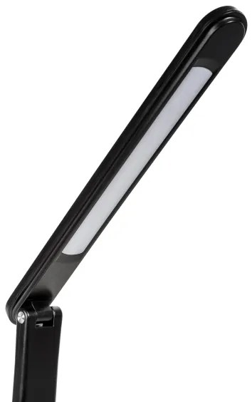 Lampă LED RGB reîncărcabilă de masă cu funcție de acumulator extern LED/12W/5V 2800-6000K negru