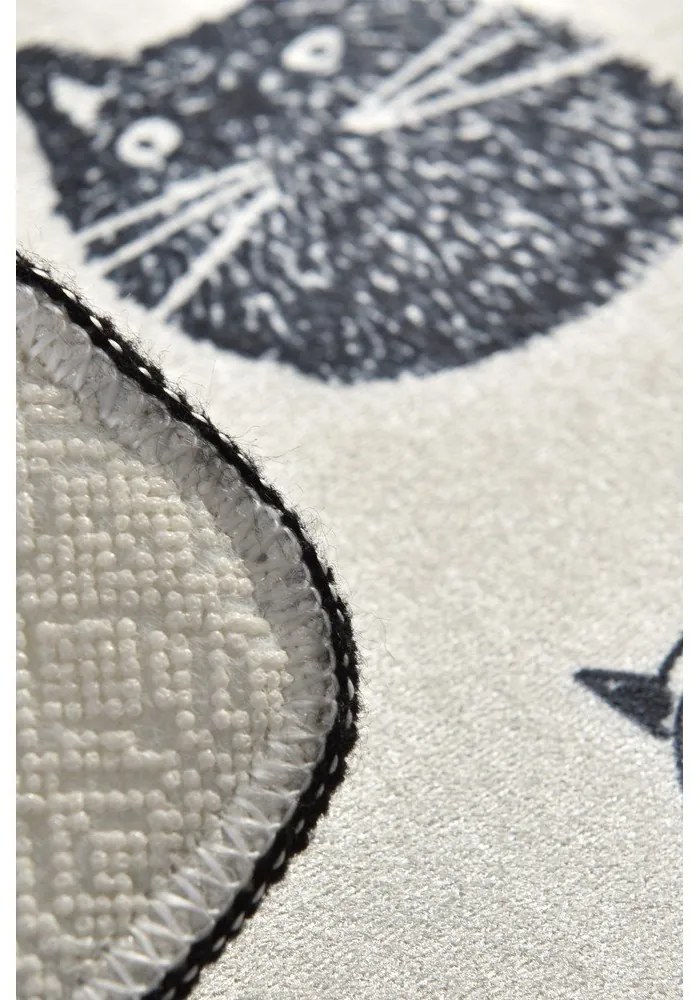 Covoraș de baie negru-bej 40x60 cm Cutie – Foutastic