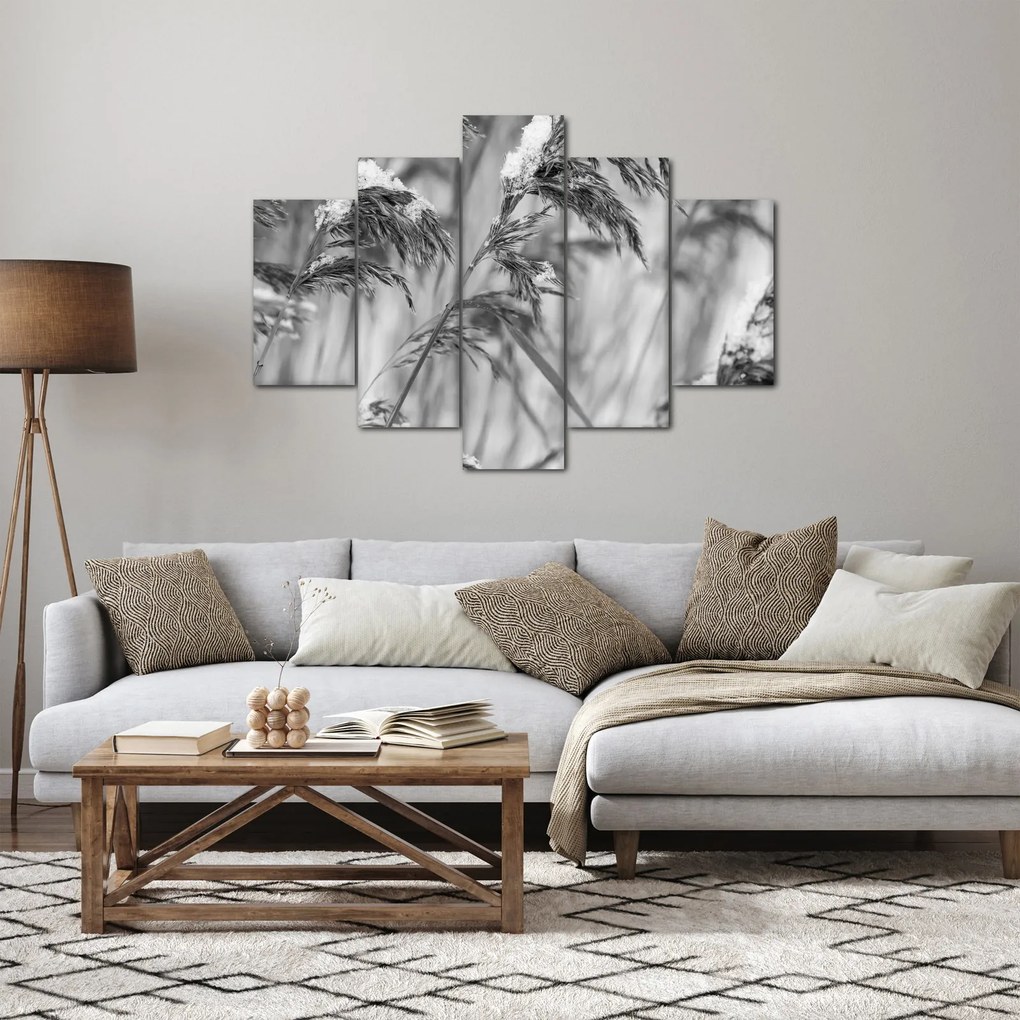 Tablou - Tei,alb-negru (150x105 cm)
