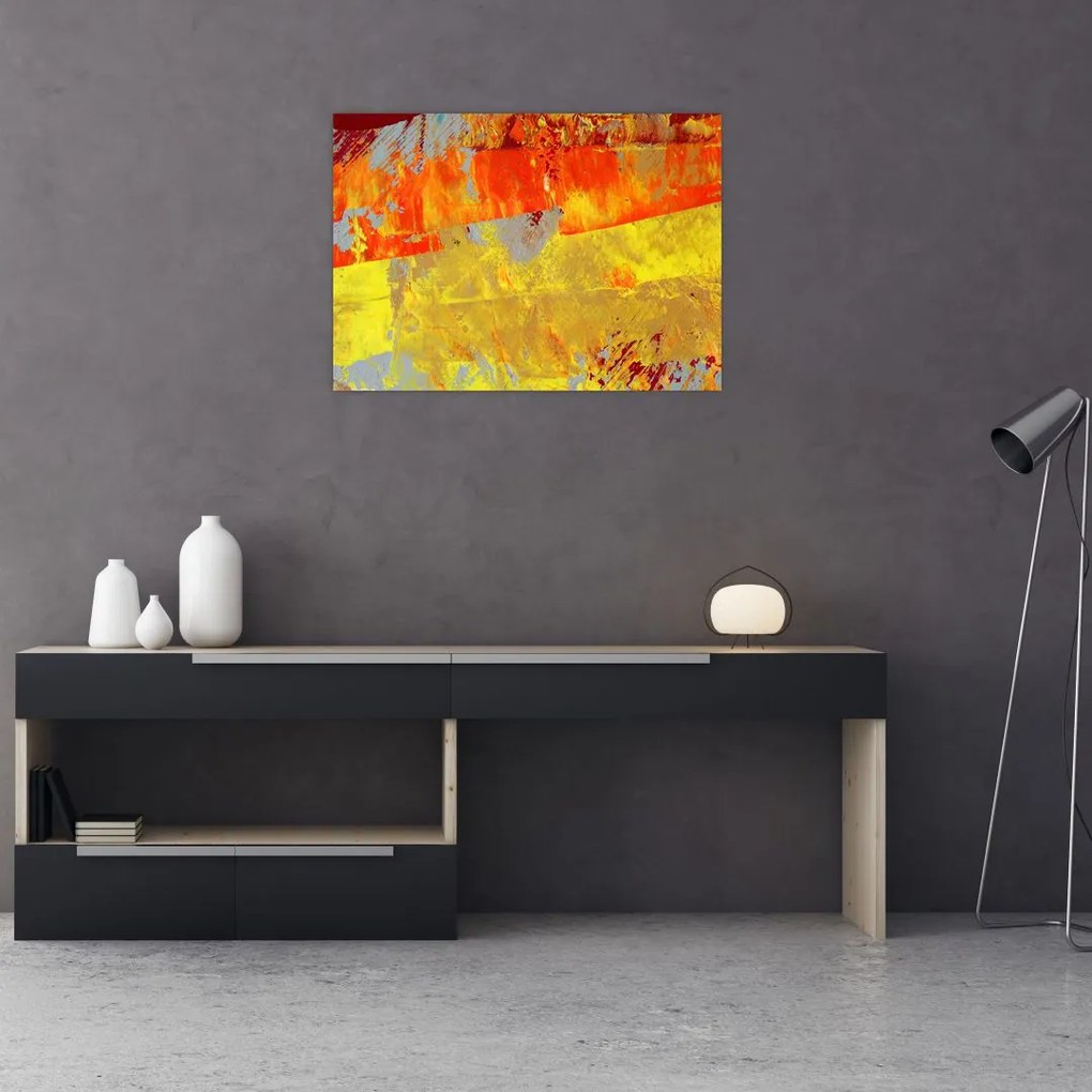 Tablou cu abstracție - pictura (70x50 cm)