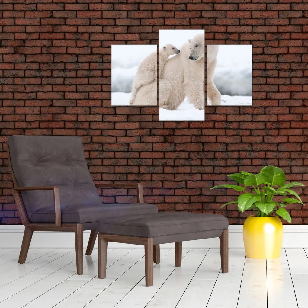 Tablou - Urs polar (90x60 cm)