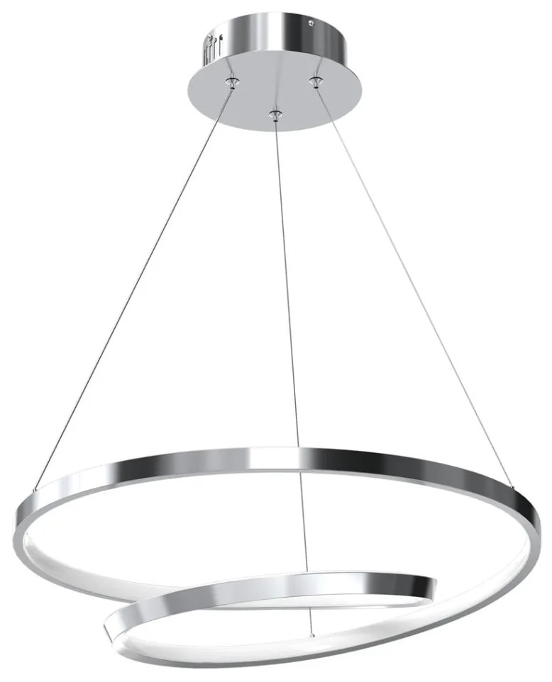 Lustra, candelabru LED design modern Lucero crom