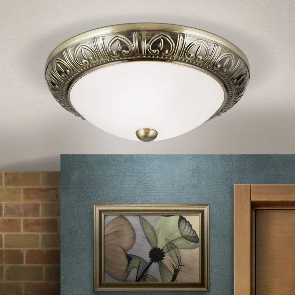 Plafoniera design rustic Pankok DL 7-583/28 bronze OR