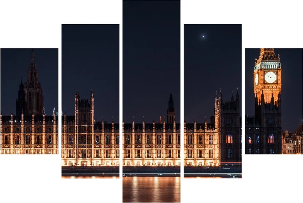 Tablou cu Big Ben din Londra (150x105 cm)