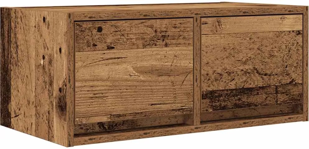 vidaXL Dulap TV Lemn vechi 60x31x25,5 cm Lemn prelucrat