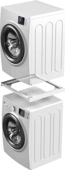 Meliconi 656115 - Suport intermediar pentru mașină de spălat și uscător, 70 cm, alb