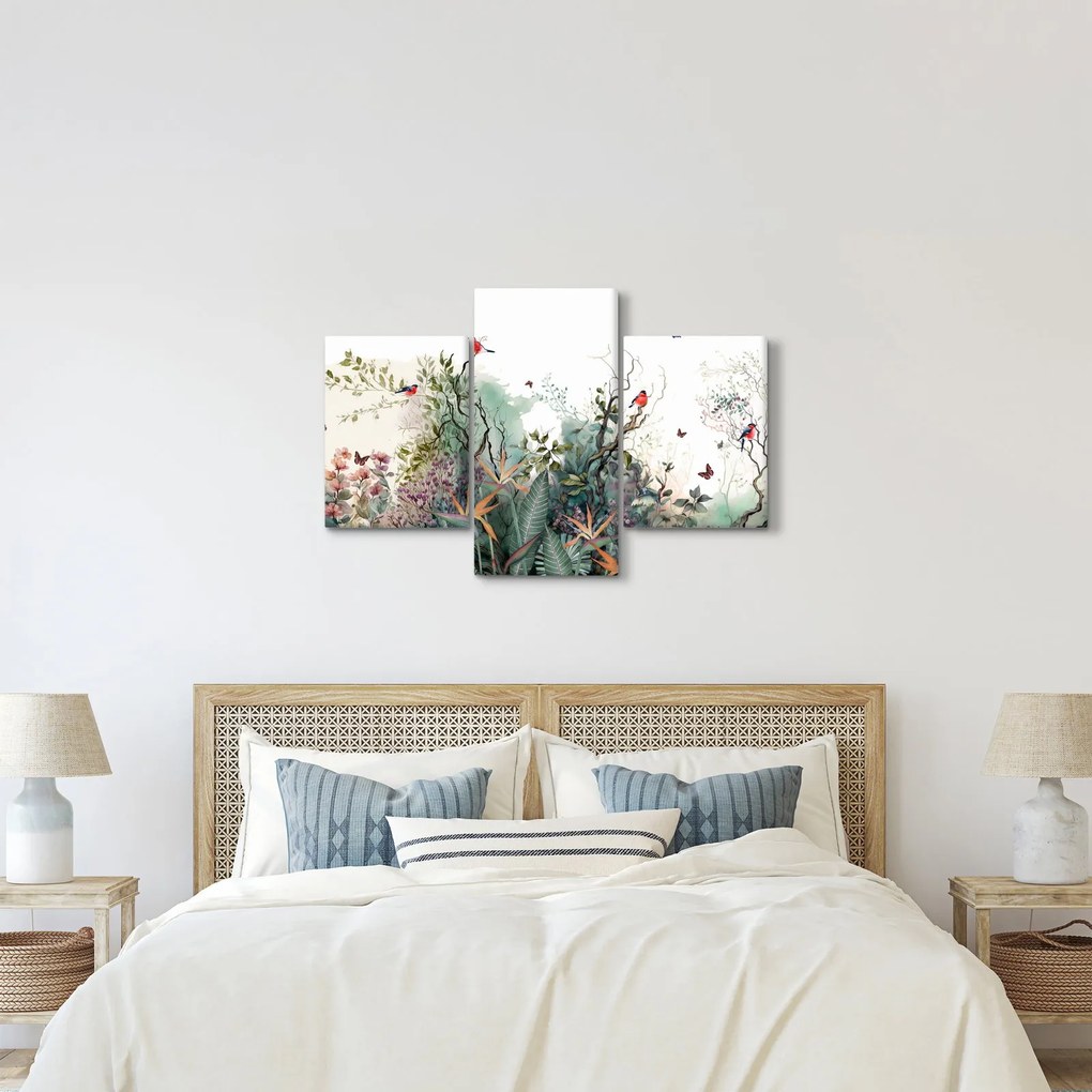 Tablou - Peisaj natural, acvariu (90x60 cm)