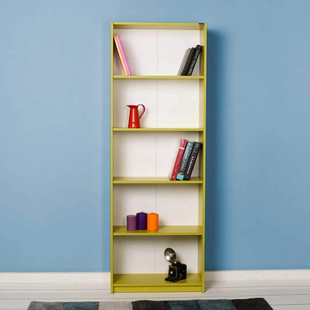Biblioteca Adore Modern, 5 rafturi, 64x182x26 cm
