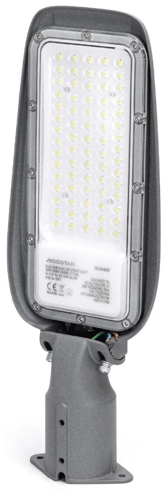 Aigostar - Lampă stradală LED SLIM/50W/230V 6500K IP65