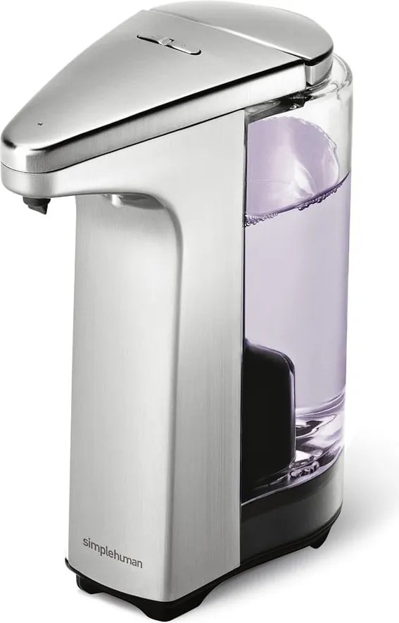 Dispenser de săpun cu senzor din metal gri 237 ml - simplehuman