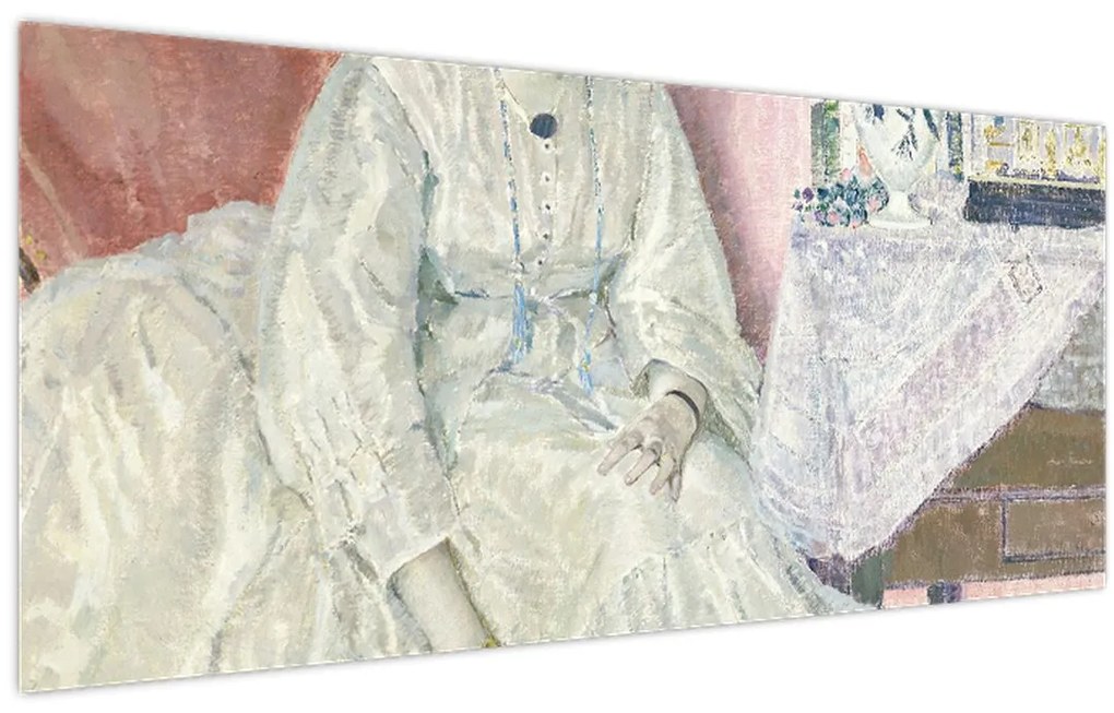 Tablou - Frederick Carl Frieseke, Memories, reproducere (120x50 cm)